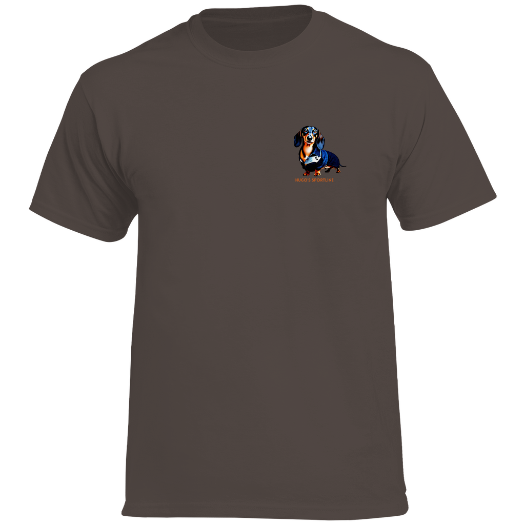 T-shirt with dachshund motif Hugo's Sportline for men