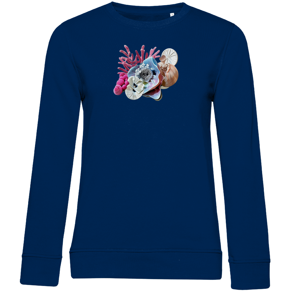 Damen Sweatshirt marine