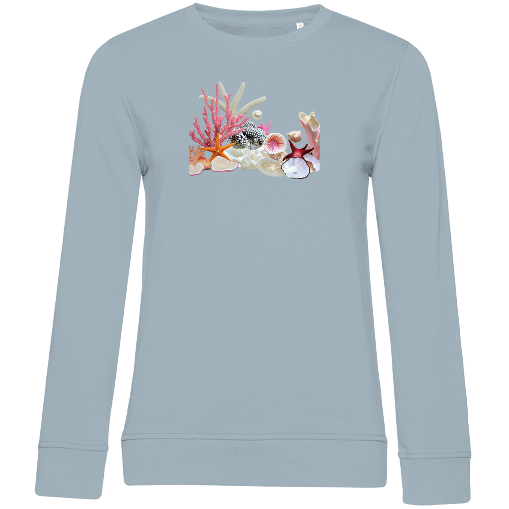 Hochwertoiges Sweatshirt hellblau