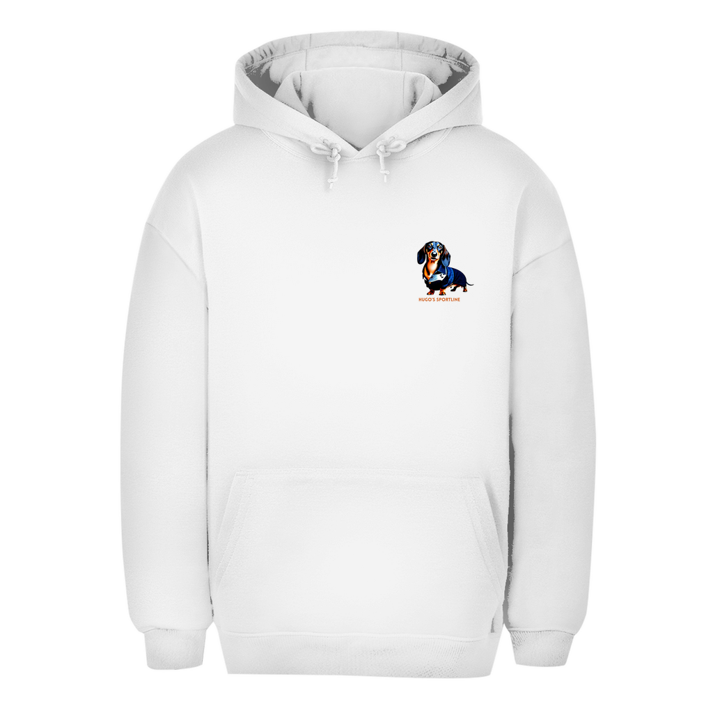 Oversize Hoodie Dachshund Motif Hugo's Sportline for Men