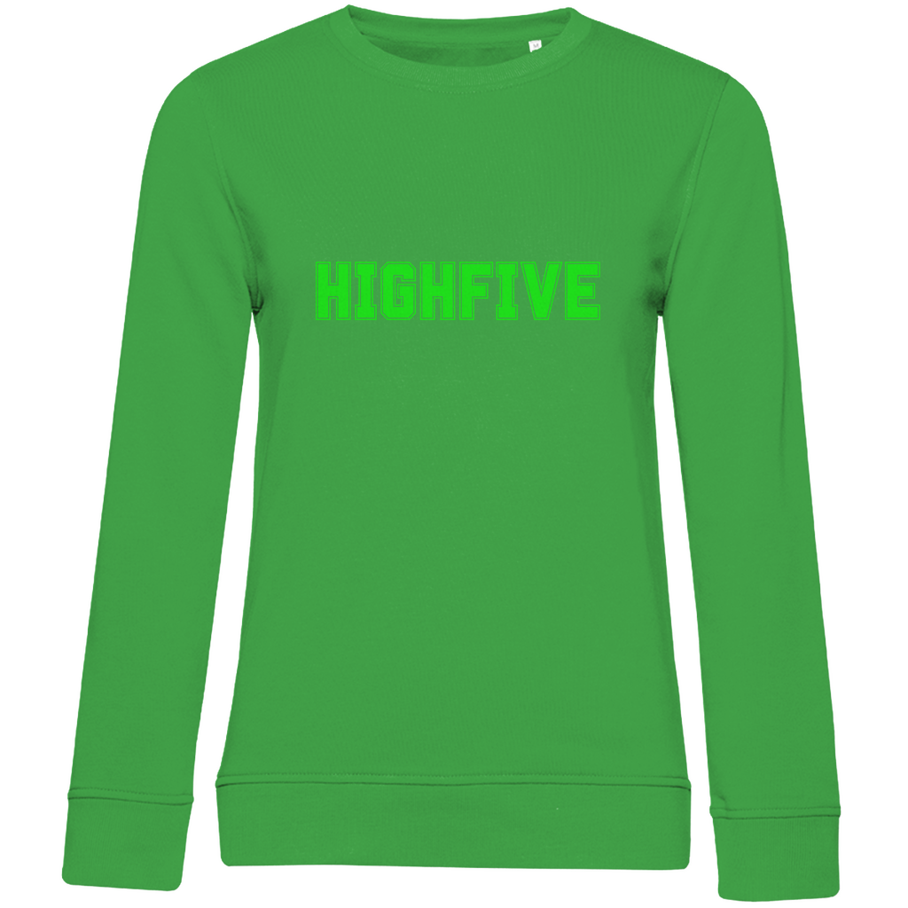 Damen Sweatshirt lustigem Spruch "Highfive"