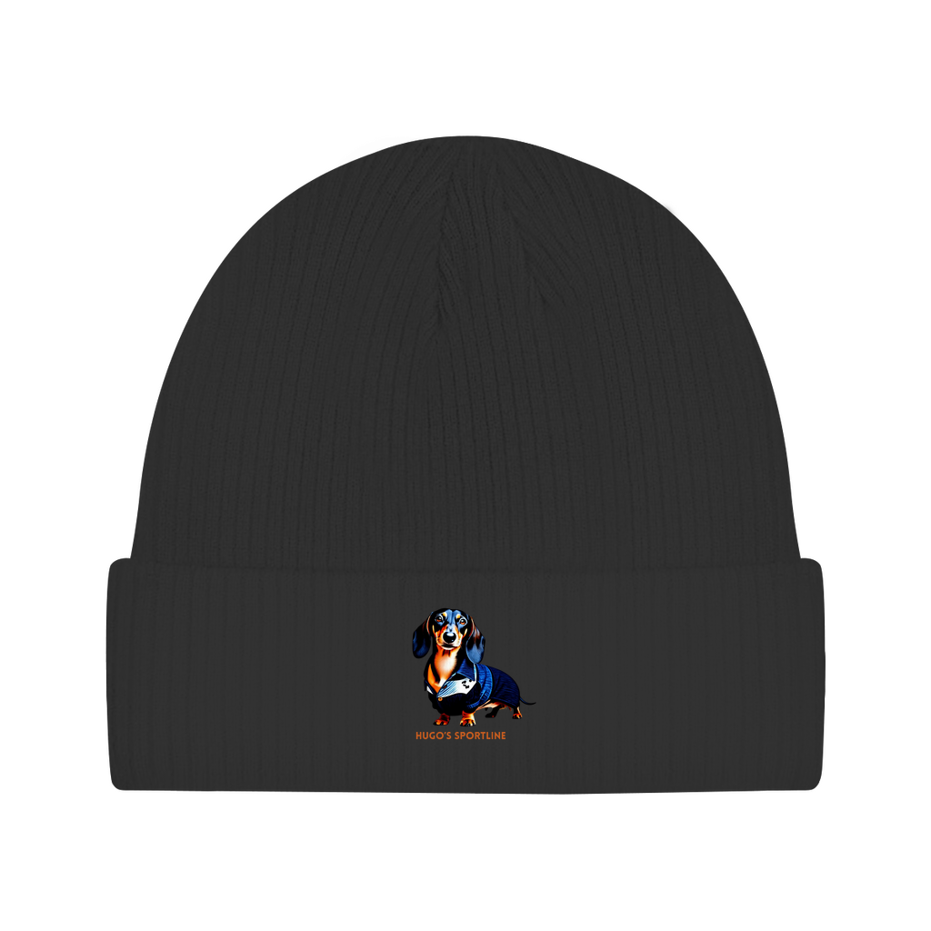 Beanie für Männer schwarz