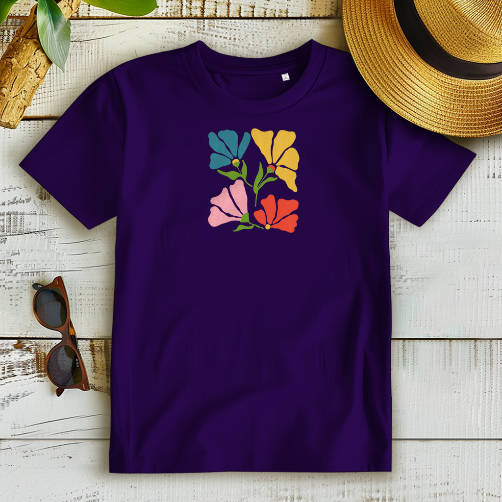 Damen T-Shirt lila