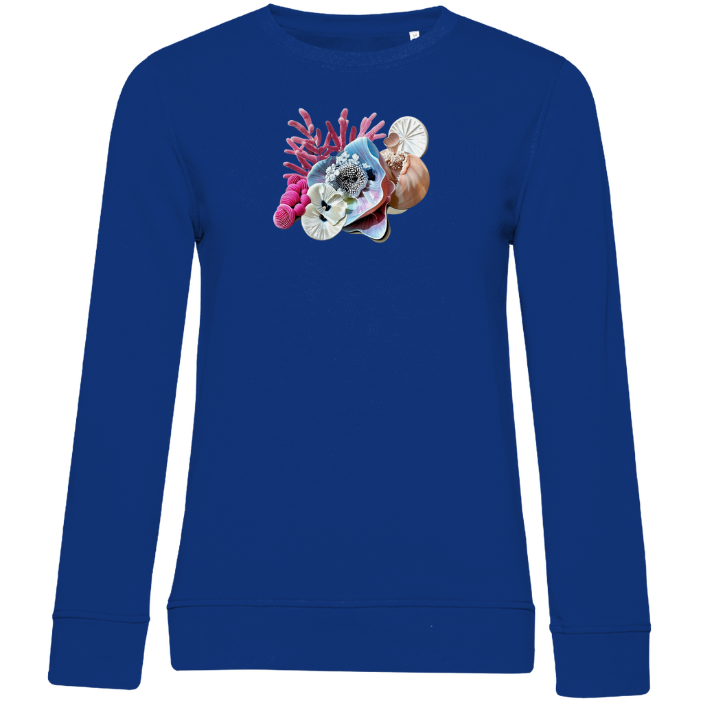 Damensweatshirt royalblau
