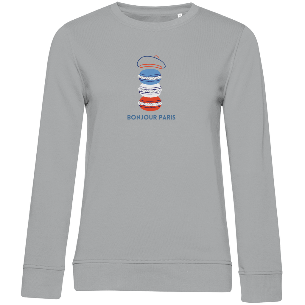 Sudadera para mujeres con frase francesa, única e individual.