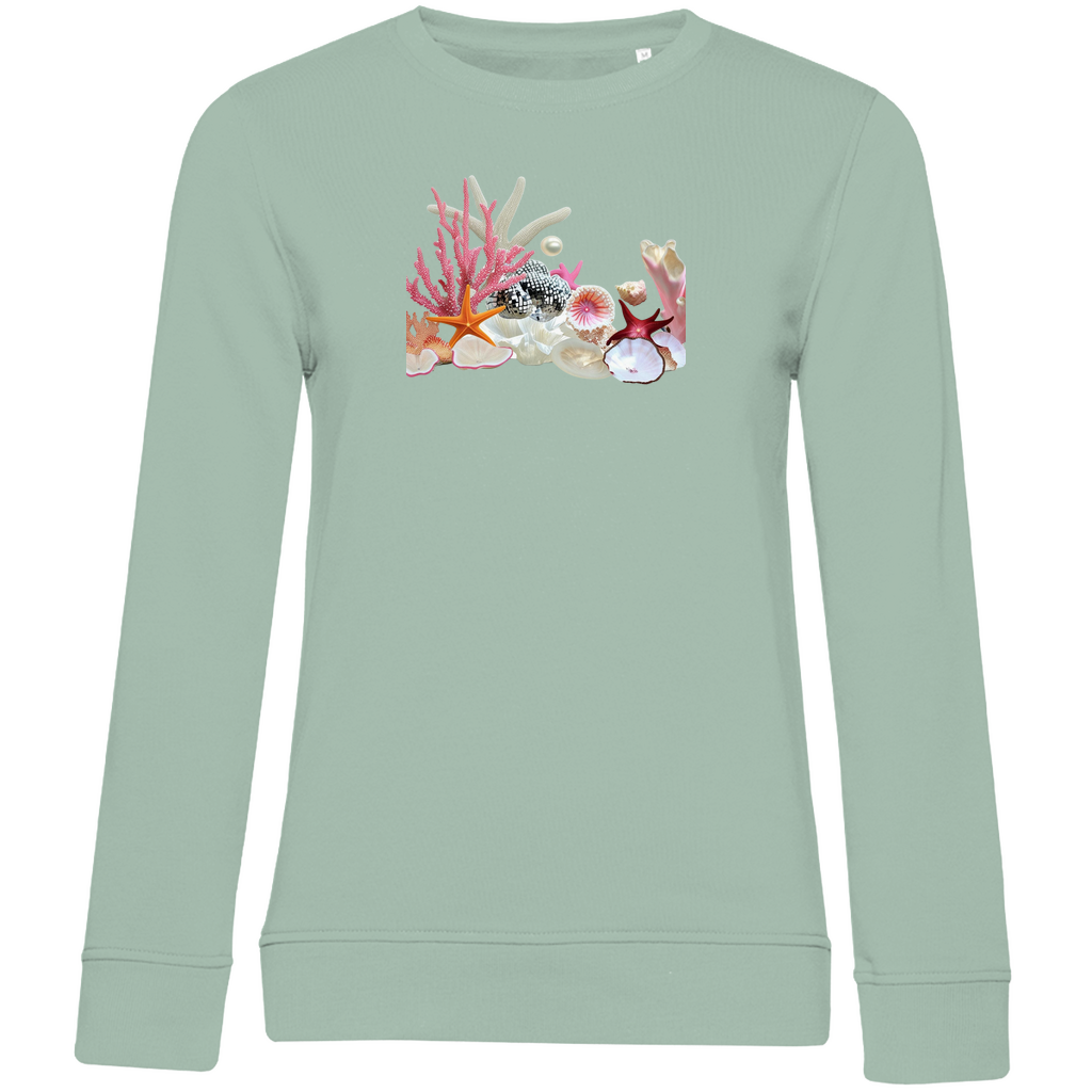 Hochwertiges Sweatshirt mintgrün