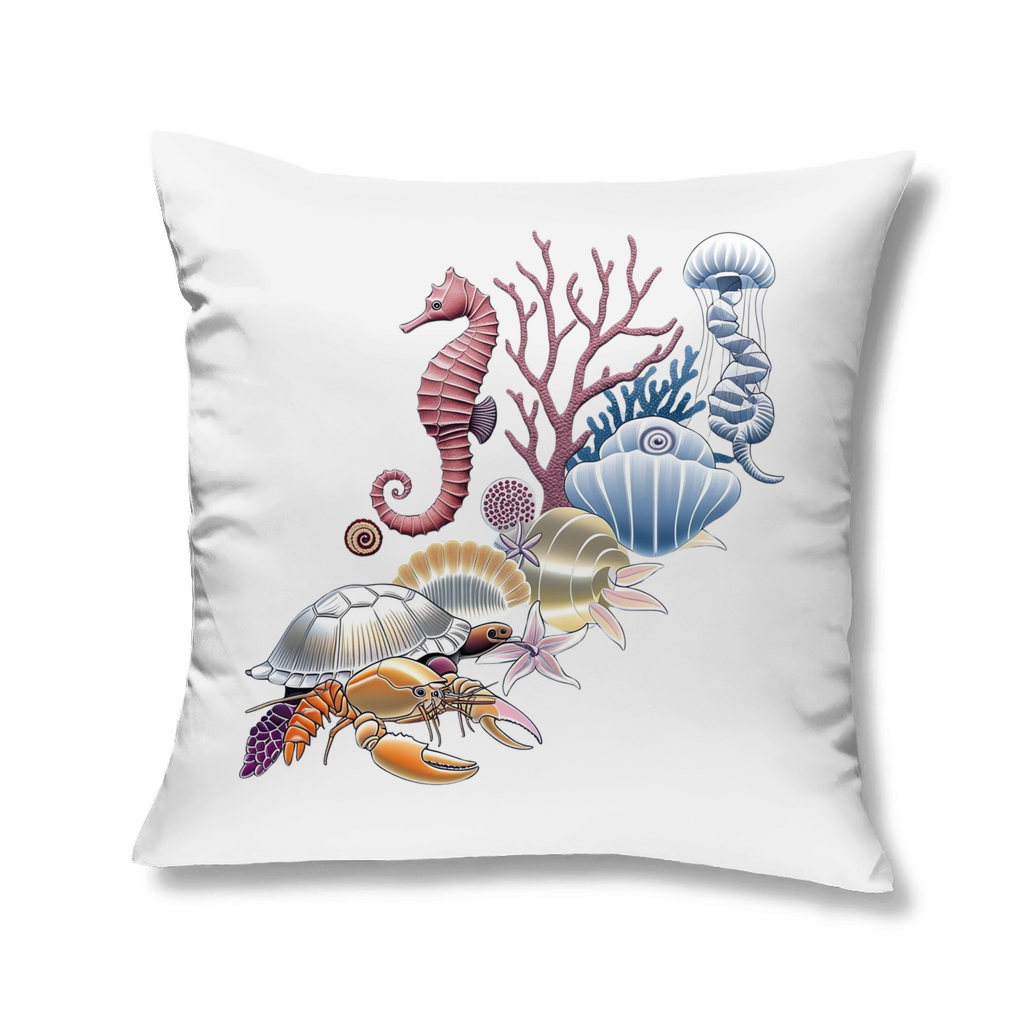 Deko Kissen mit maritimen Print Design- Vitamin Sea