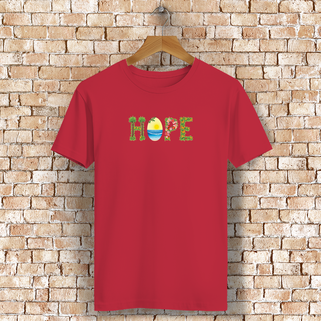 Damen T-Shirt Boho Style & HOPE print