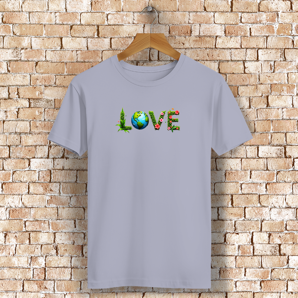Boho T-Shirt Love & Safe the planet