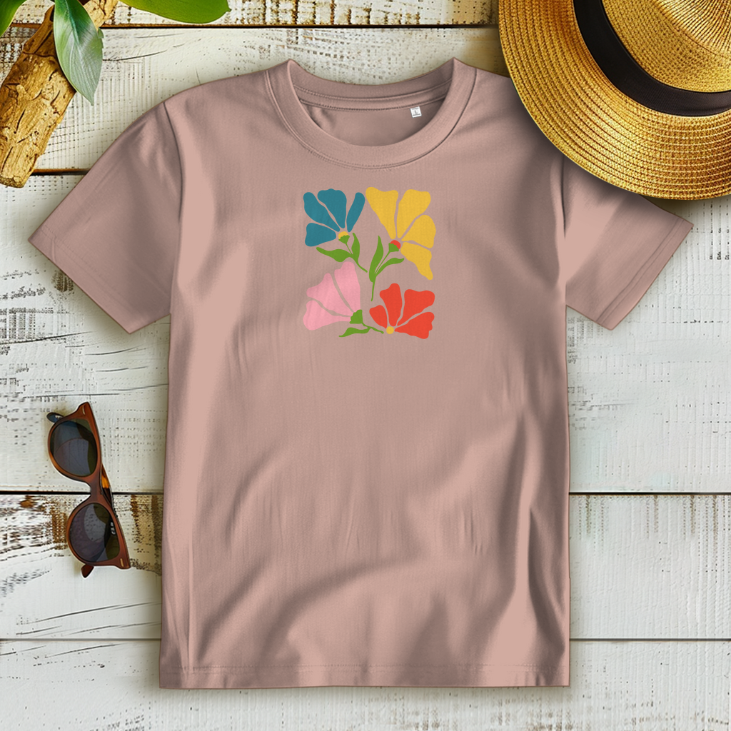 Damen T-Shirt Rosa