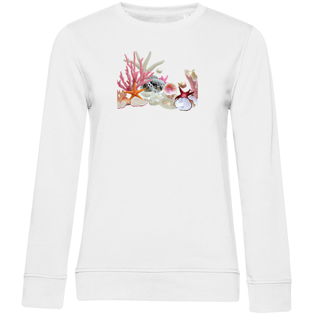 Hochwertiges Sweatshirt weiss