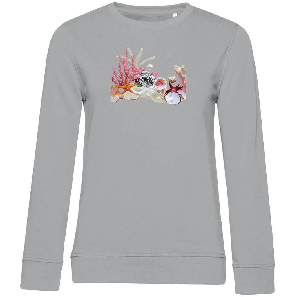 Hochwertiges Sweatshirt hellgrau