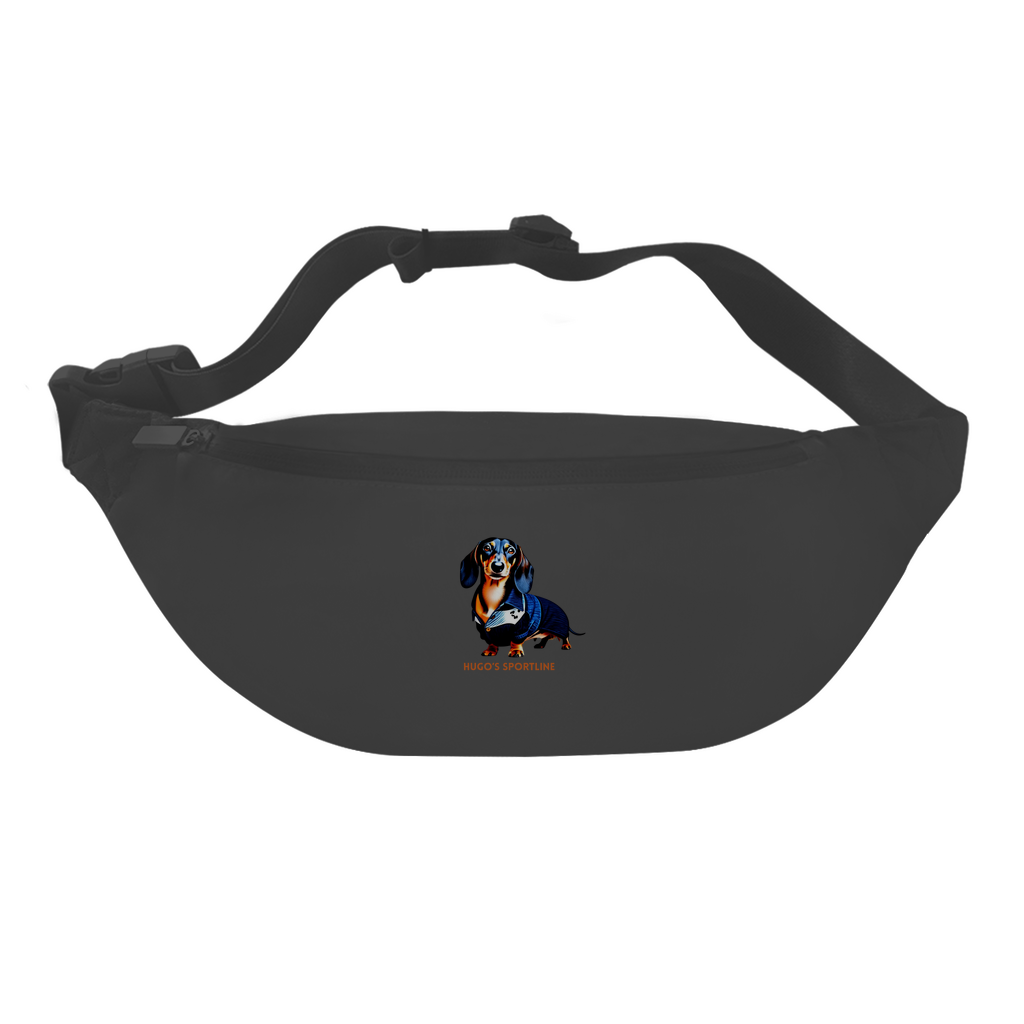 Gürteltasche mit Dackel Print Aufdruck vorne