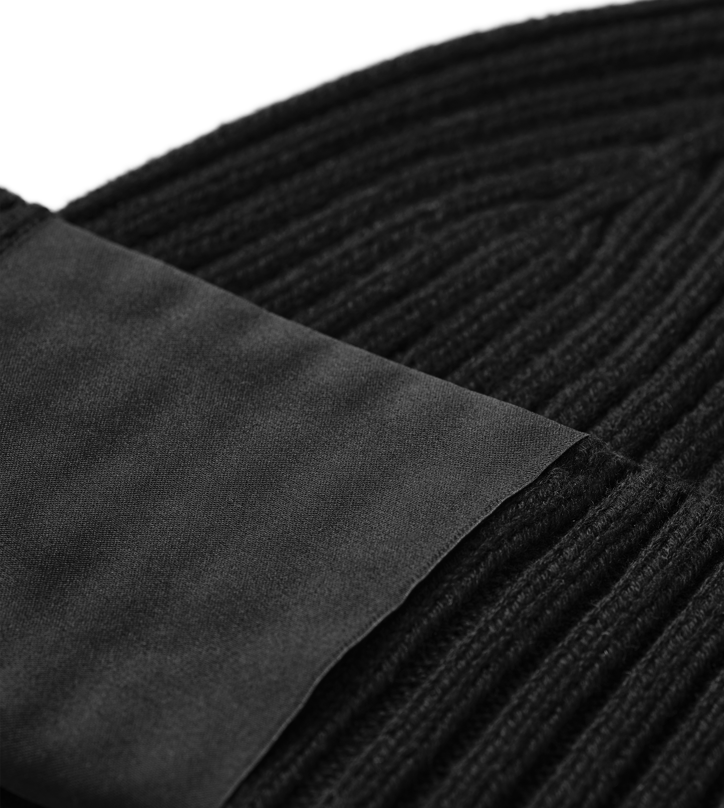 Beanie mit kunstvollem Dackel Print und Zitat "Low ride high love"