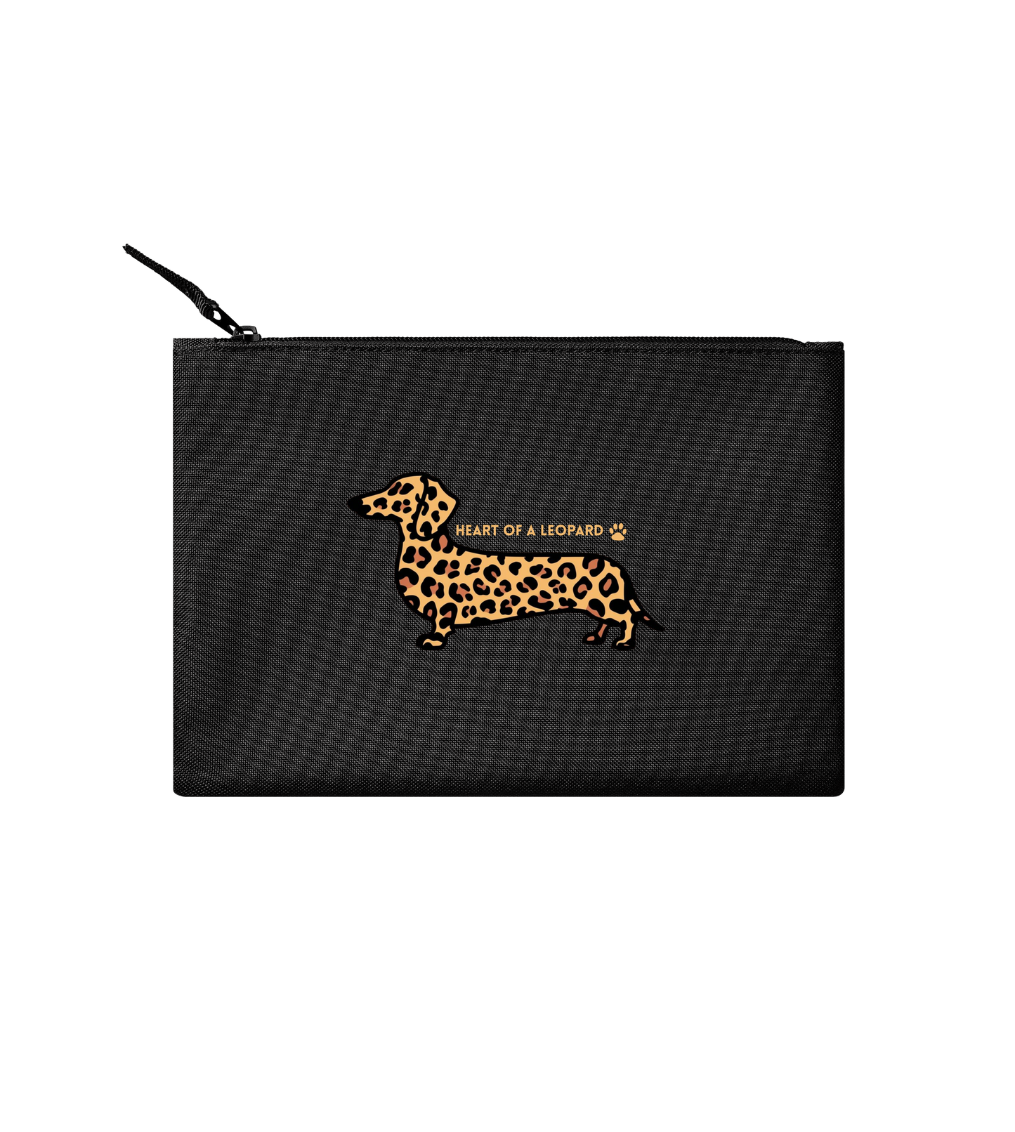 Kleine Stofftasche mit kunstvollem Dacke Print in Leopard Look
