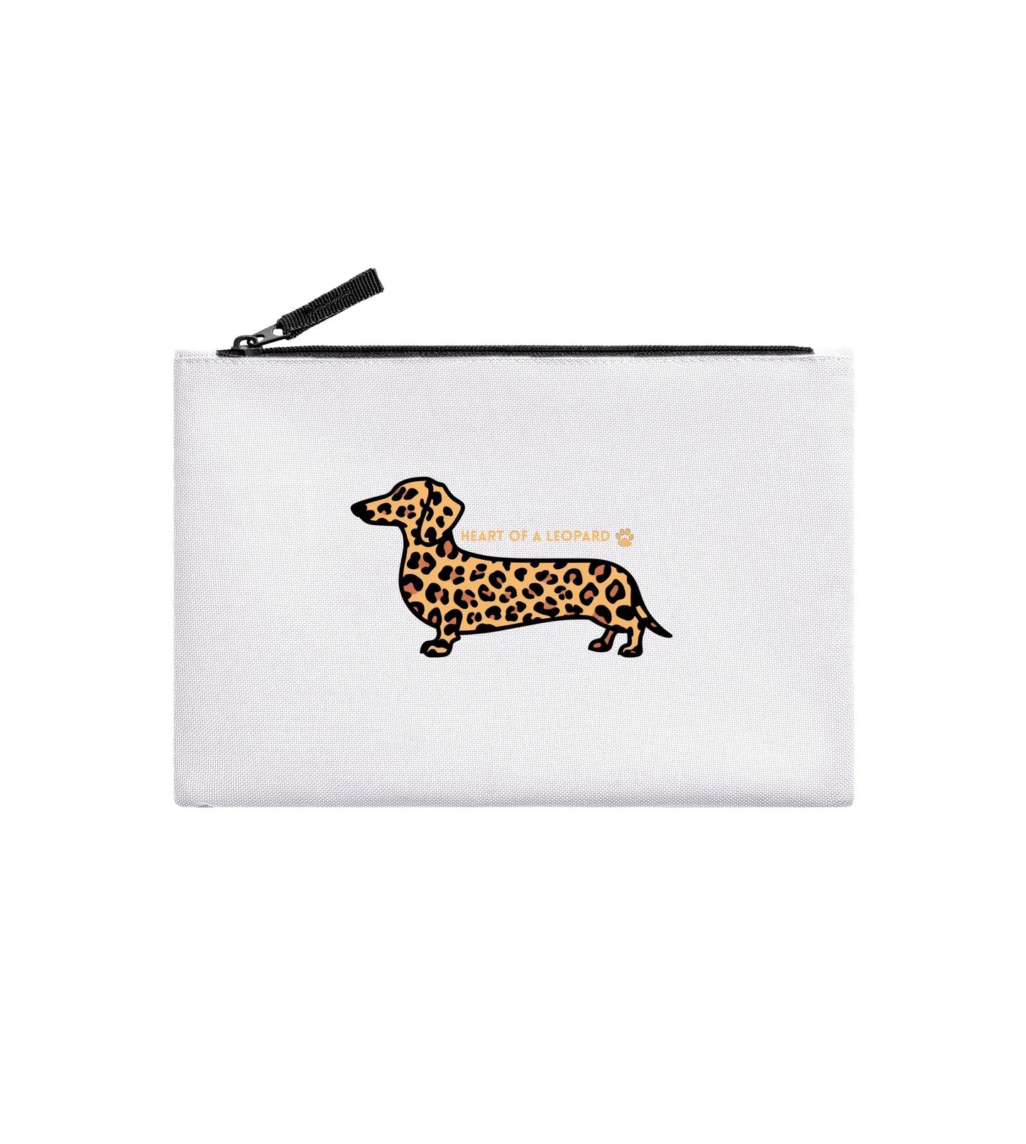 Kleine Stofftasche mit kunstvollem Dacke Print in Leopard Look