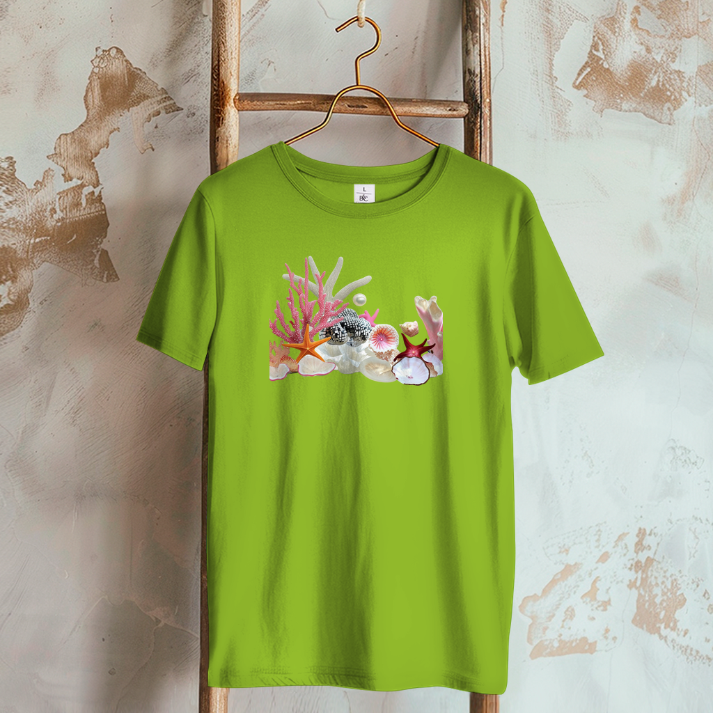 Damen T-Shirt maritim grün