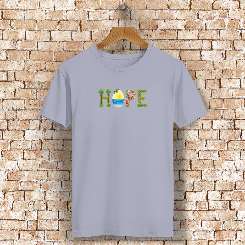 Damen T-Shirt Boho Style & HOPE print