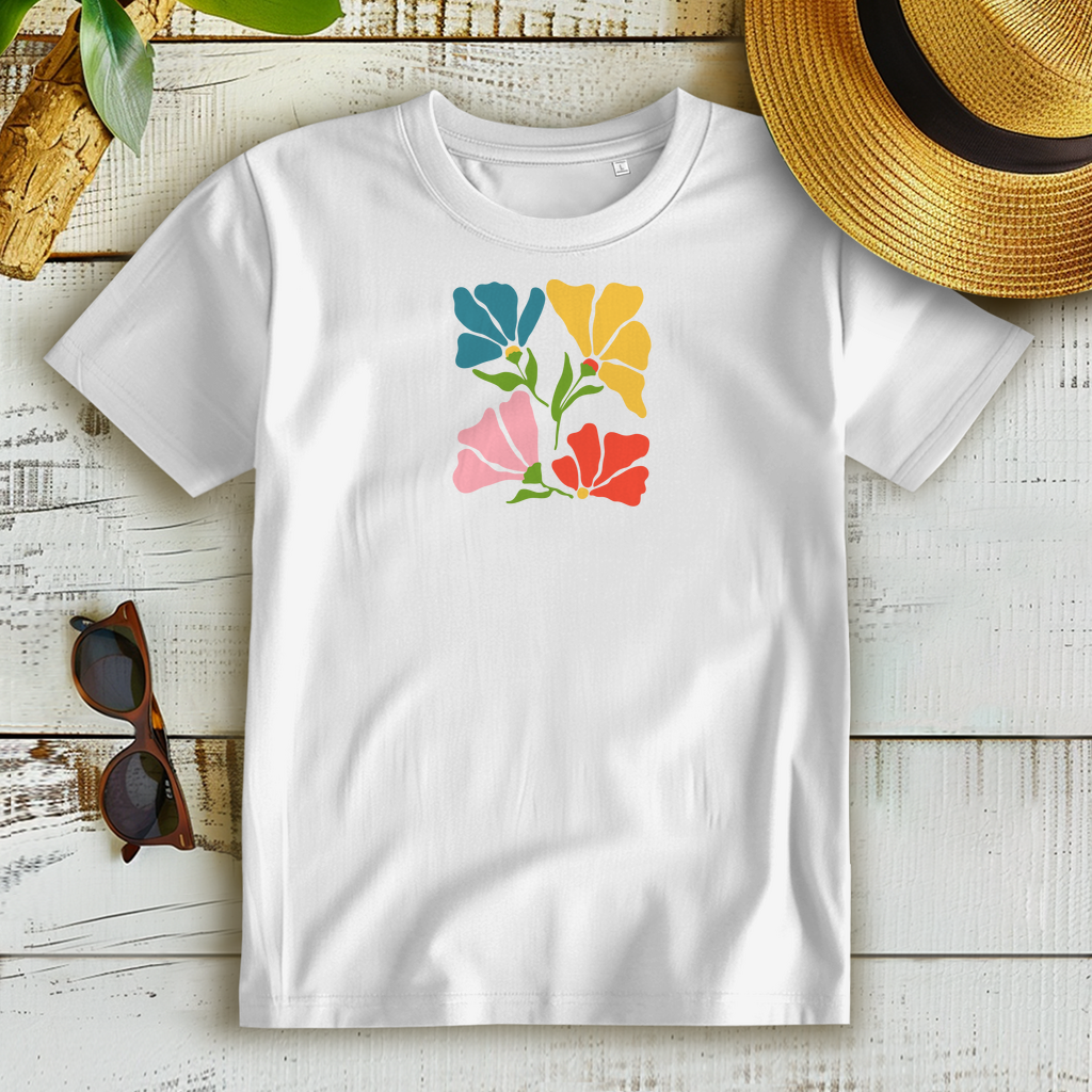 Damen T-Shirt weiss