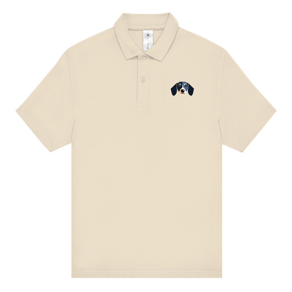 Poloshirt für Männer in ecru