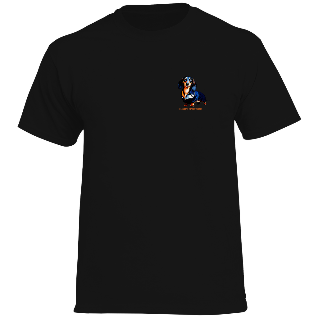 T-shirt with dachshund motif Hugo's Sportline for men