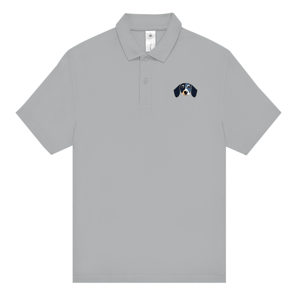 Poloshirt für Männer in grau