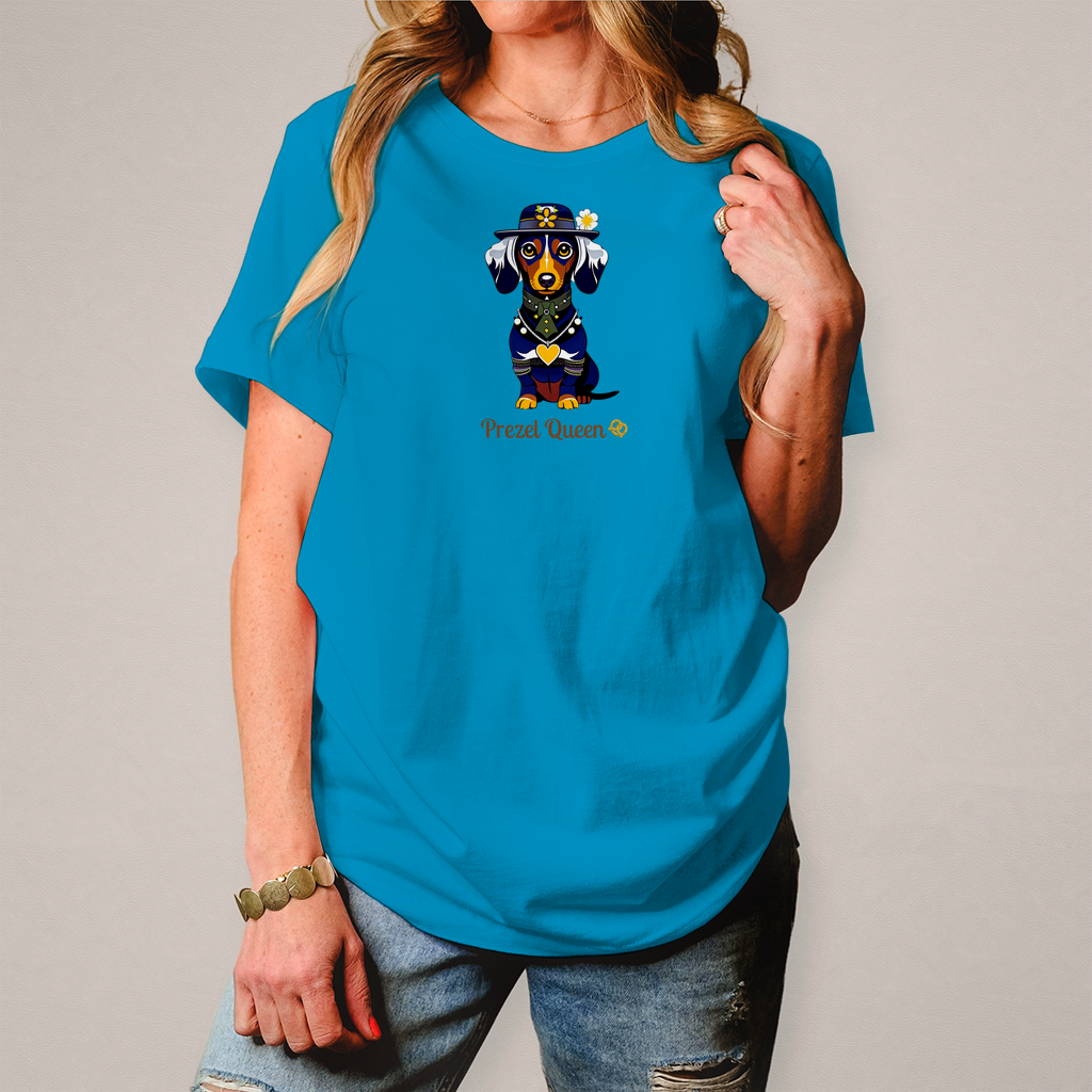 Damen T-Shirt für Oktoberfest - lustiges Wiesn Shirt