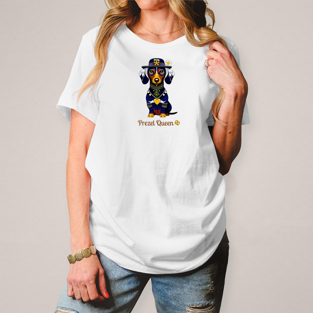 Damen T-Shirt für Oktoberfest - lustiges Wiesn Shirt