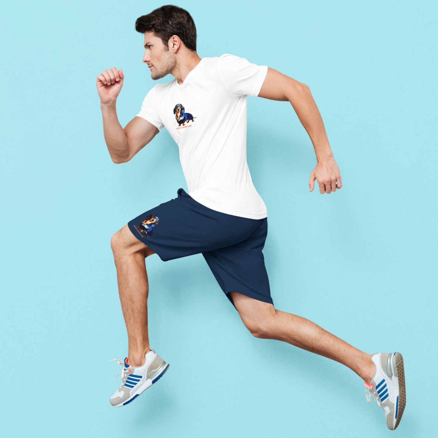 Männer Badehose mit Dackel Hugo's Sportline Motiv