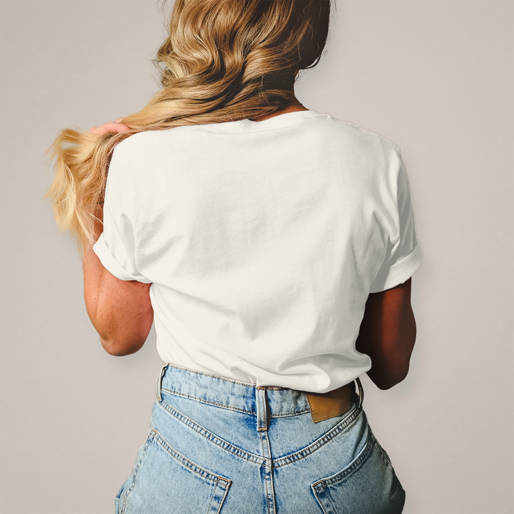 T-shirt imprimé pour femme avec un imprimé teckel amusant