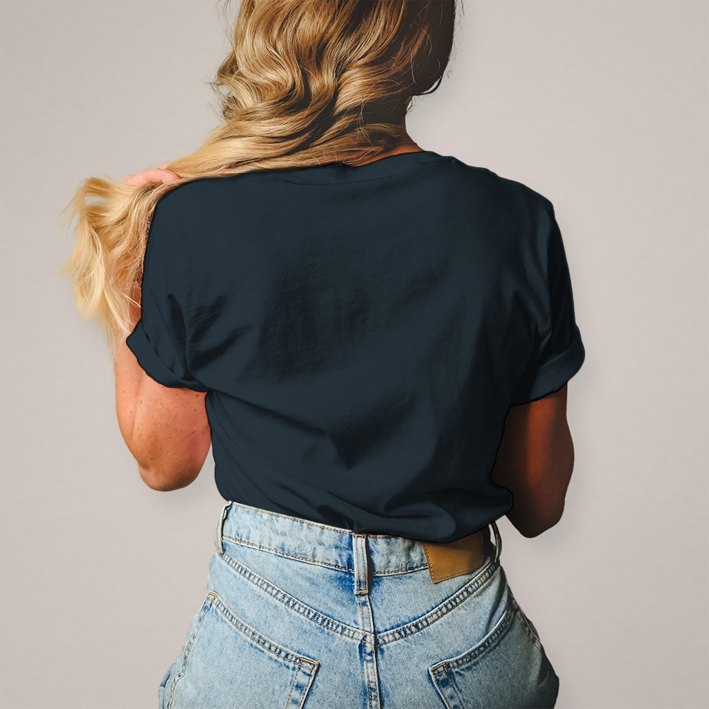 T-shirt imprimé pour femme avec un imprimé teckel amusant