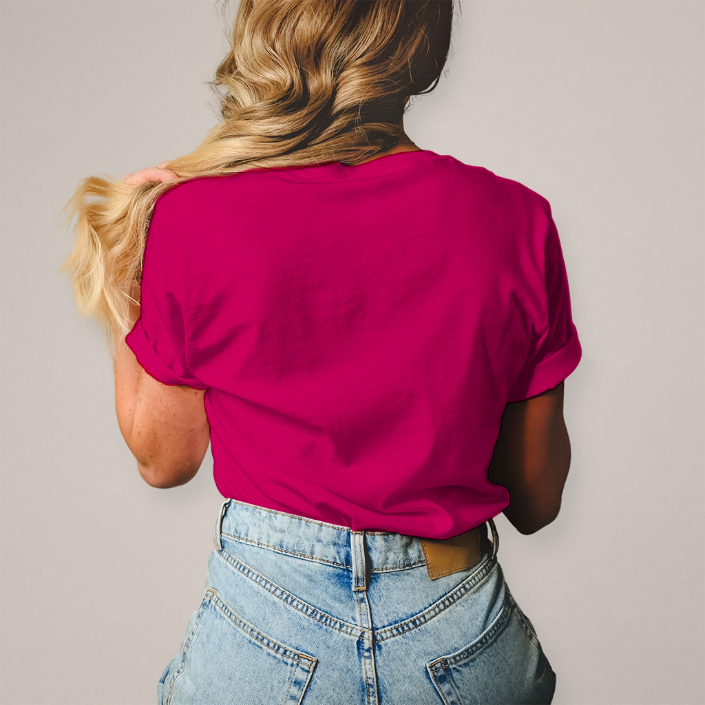 T-shirt imprimé pour femme avec un imprimé teckel amusant