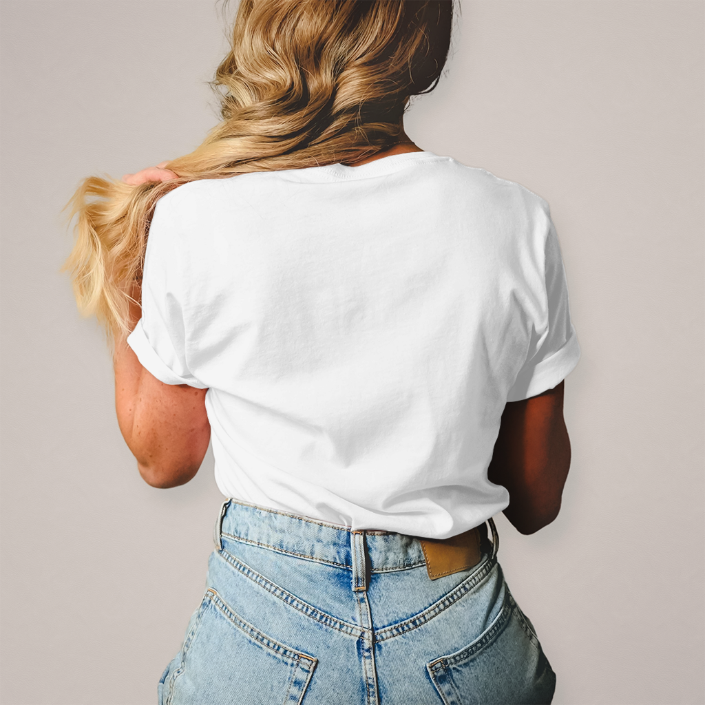 T-shirt imprimé pour femme avec un imprimé teckel amusant