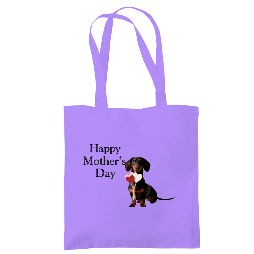 Tragetasche Happy Mother's Day Dackel
