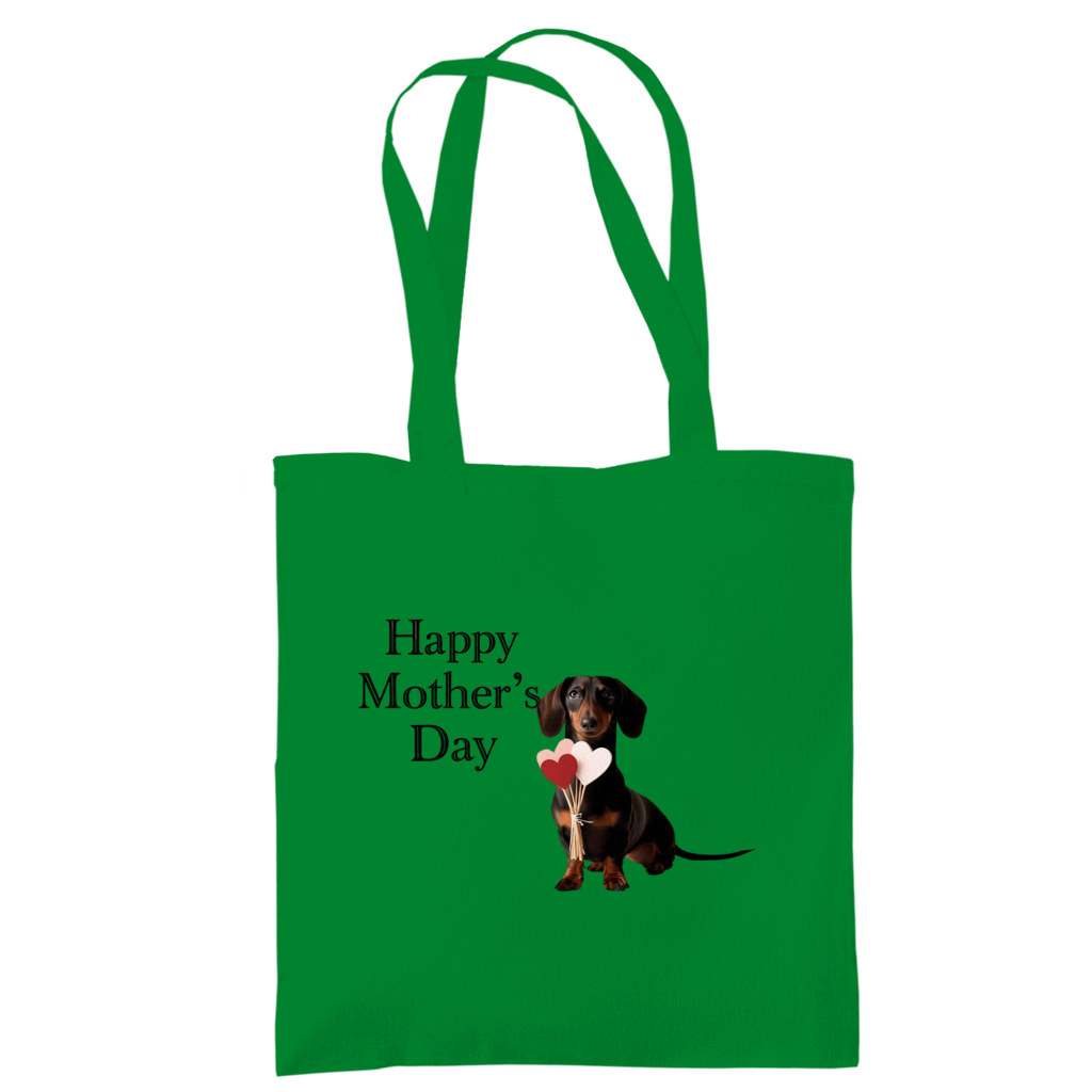 Tragetasche Happy Mother's Day Dackel