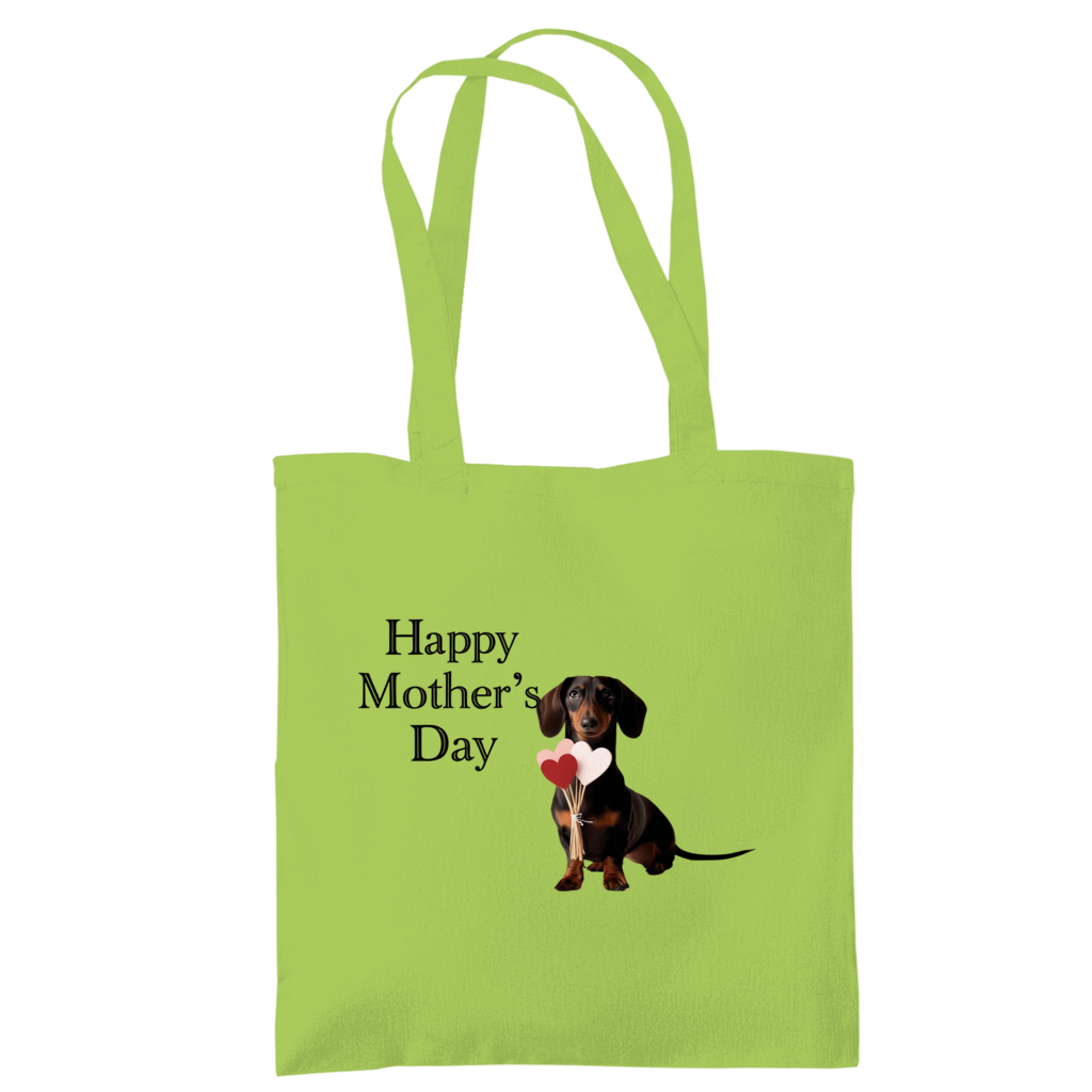 Tragetasche Happy Mother's Day Dackel
