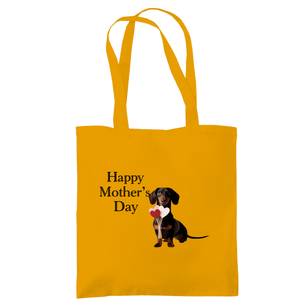 Tragetasche Happy Mother's Day Dackel