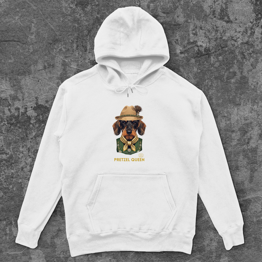 Unisex Oversize Hoodie Prezel Queen Damen Tee
