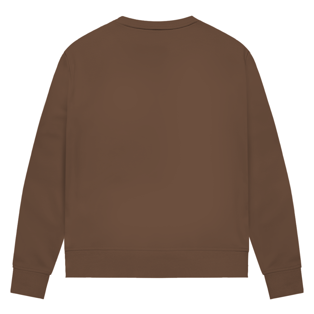 Premium Bio Sweatshirt für die Familie zu Silvester mit lustigem Party Dackel Motiv