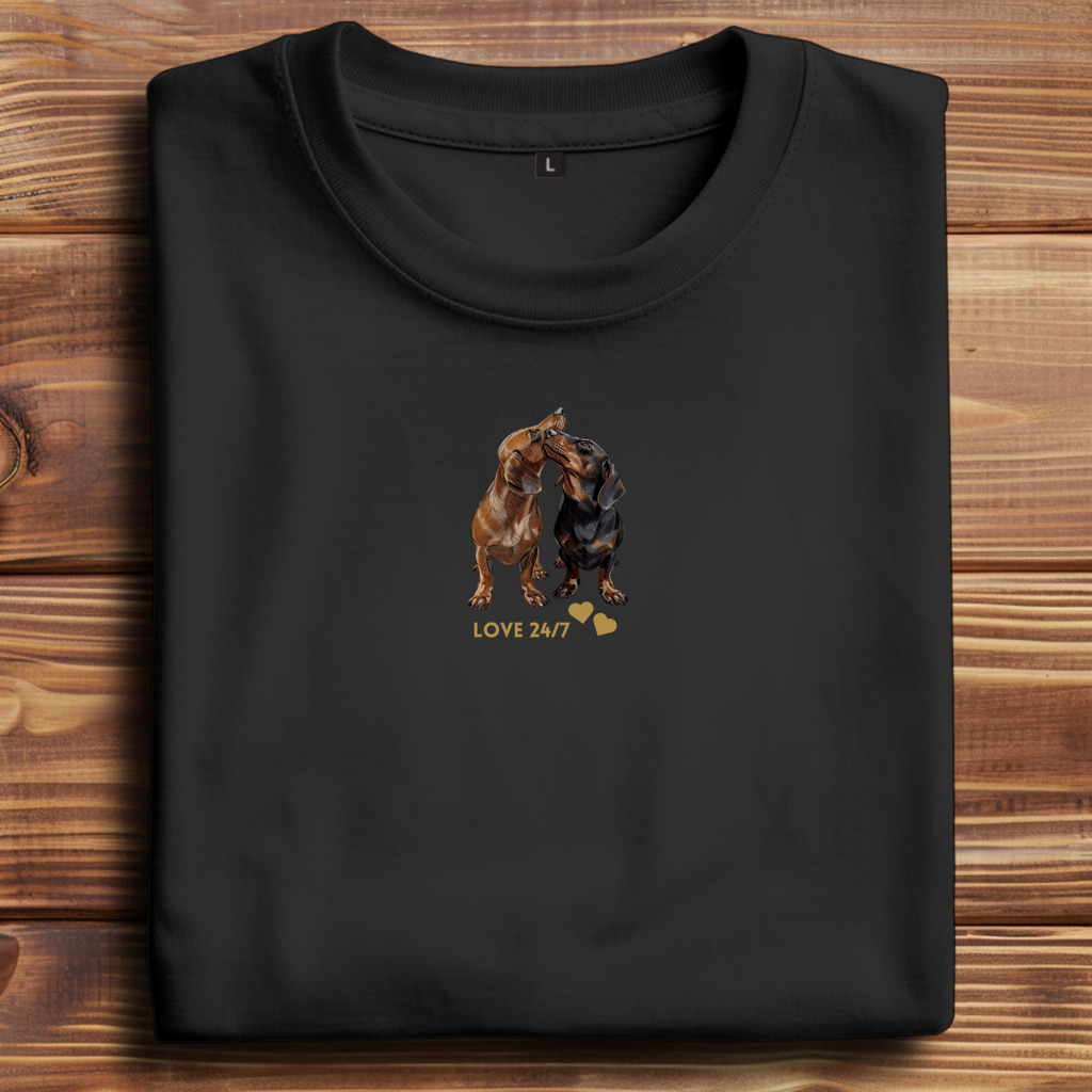 Unisex Oversize T-Shirt Valentine's drop 24/7 Love verschenken