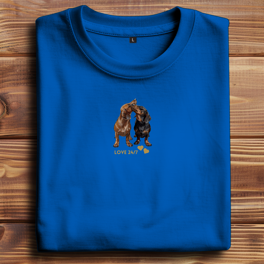 Unisex Oversize T-Shirt Valentine's drop 24/7 Love verschenken