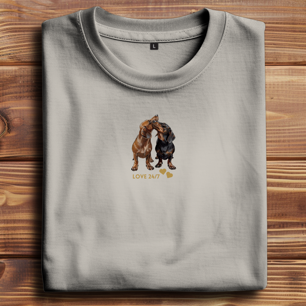 Unisex Oversize T-Shirt Valentine's drop 24/7 Love verschenken