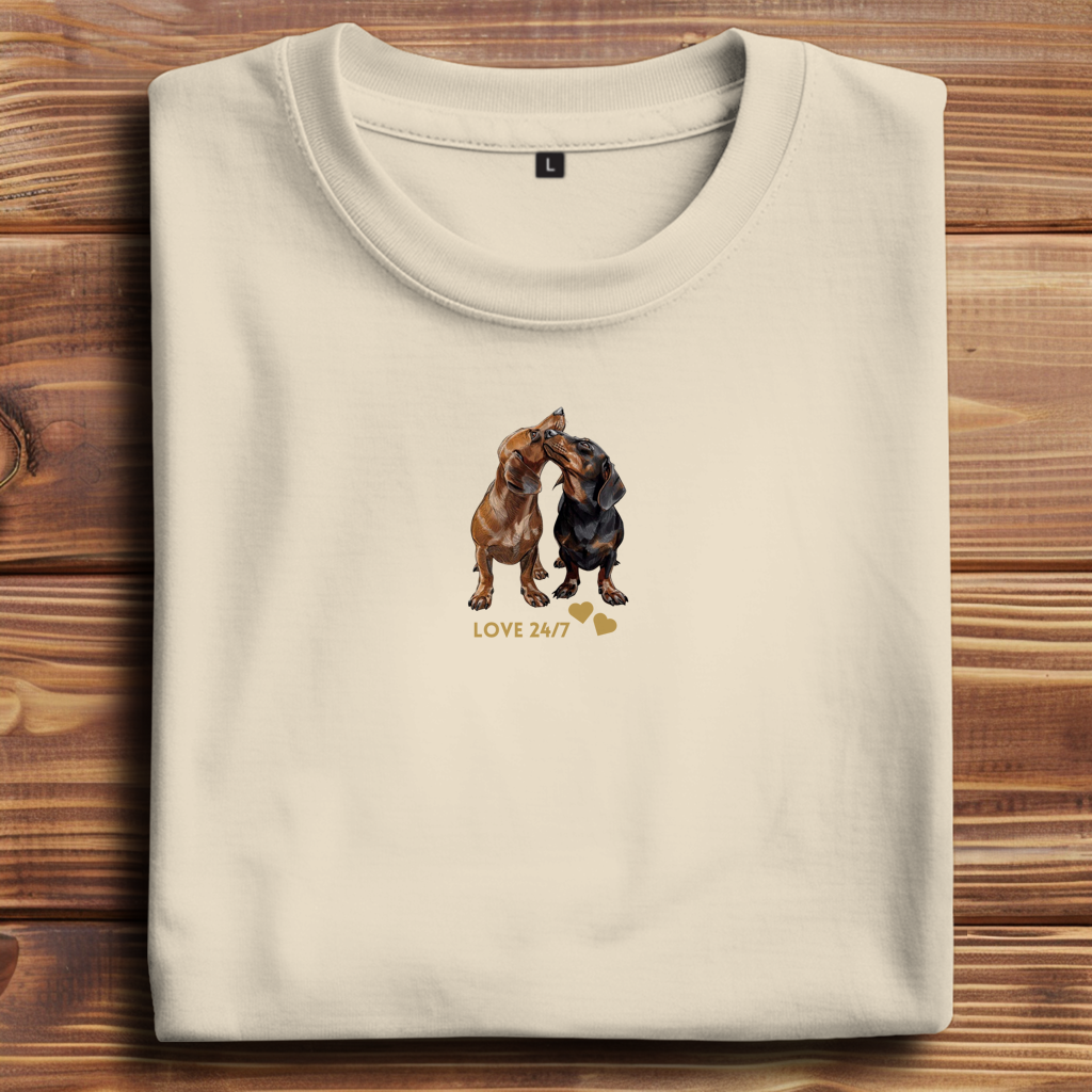 Unisex Oversize T-Shirt Valentine's drop 24/7 Love verschenken