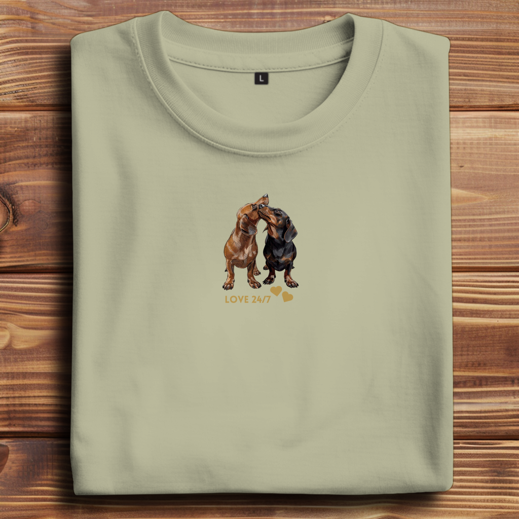 Unisex Oversize T-Shirt Valentine's drop 24/7 Love verschenken