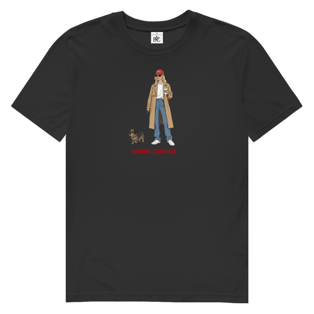 Couture Dackel Design Edition – Dein Statement-Piece für jeden Tag -T-Shirt Regular Fit | Premium Bio-Baumwolle