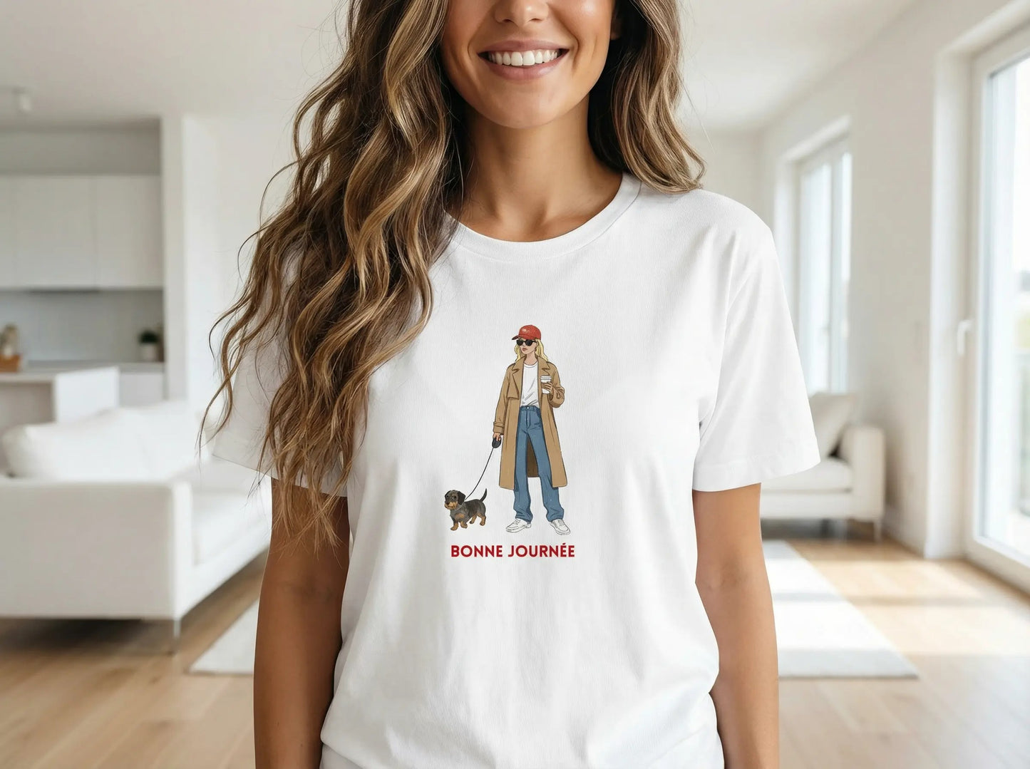 Couture Dackel Design Edition – Dein Statement-Piece für jeden Tag -T-Shirt Regular Fit | Premium Bio-Baumwolle