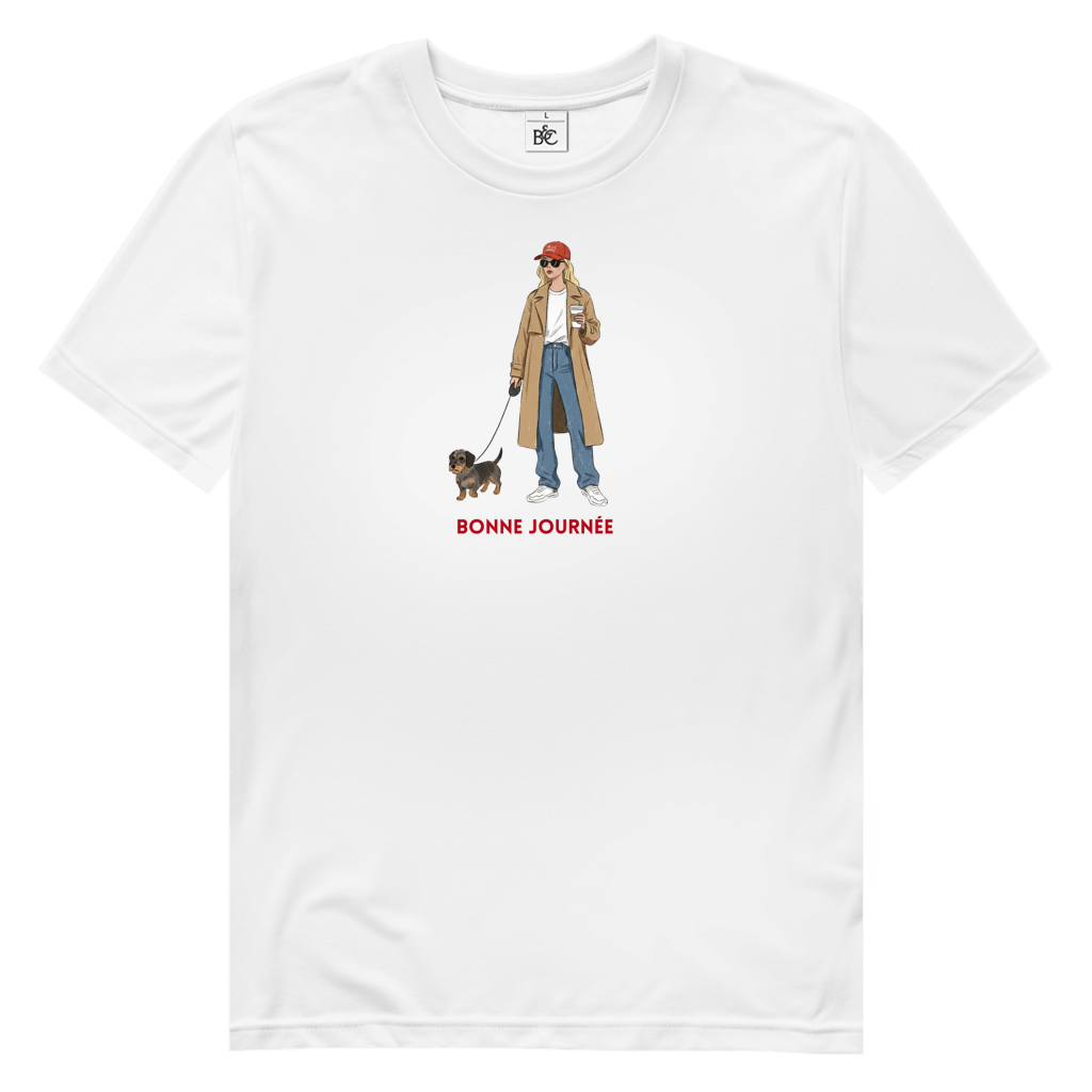 Couture Dackel Design Edition – Dein Statement-Piece für jeden Tag -T-Shirt Regular Fit | Premium Bio-Baumwolle