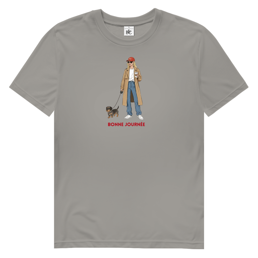 Couture Dackel Design Edition – Dein Statement-Piece für jeden Tag -T-Shirt Regular Fit | Premium Bio-Baumwolle