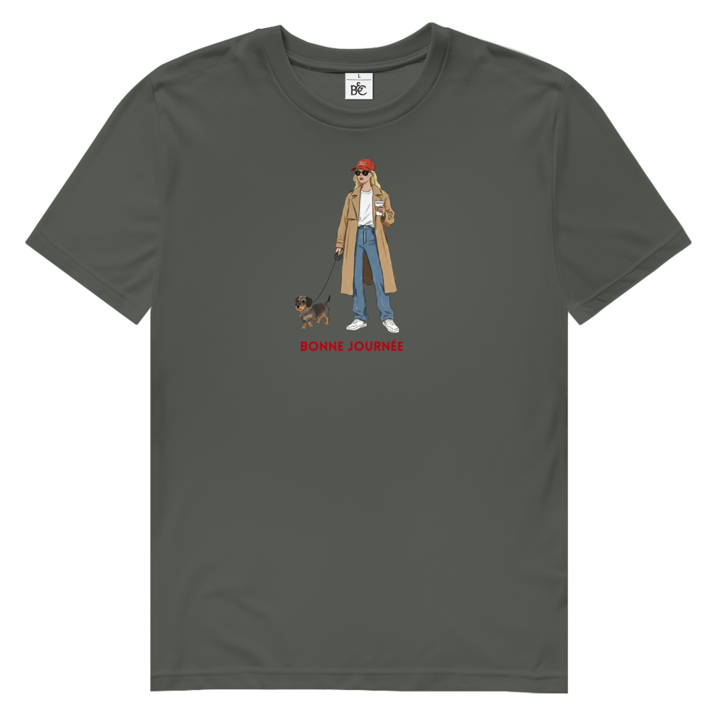 Couture Dackel Design Edition – Dein Statement-Piece für jeden Tag -T-Shirt Regular Fit | Premium Bio-Baumwolle