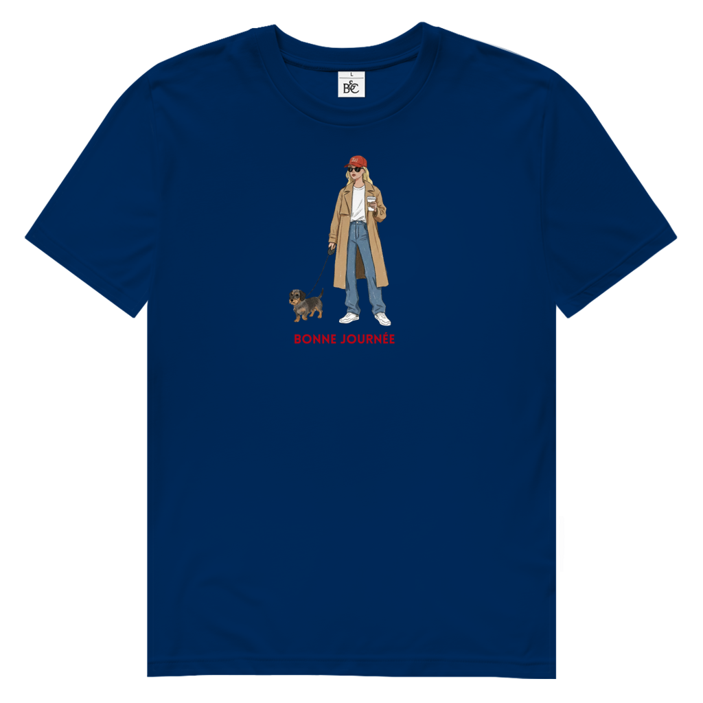 Couture Dackel Design Edition – Dein Statement-Piece für jeden Tag -T-Shirt Regular Fit | Premium Bio-Baumwolle